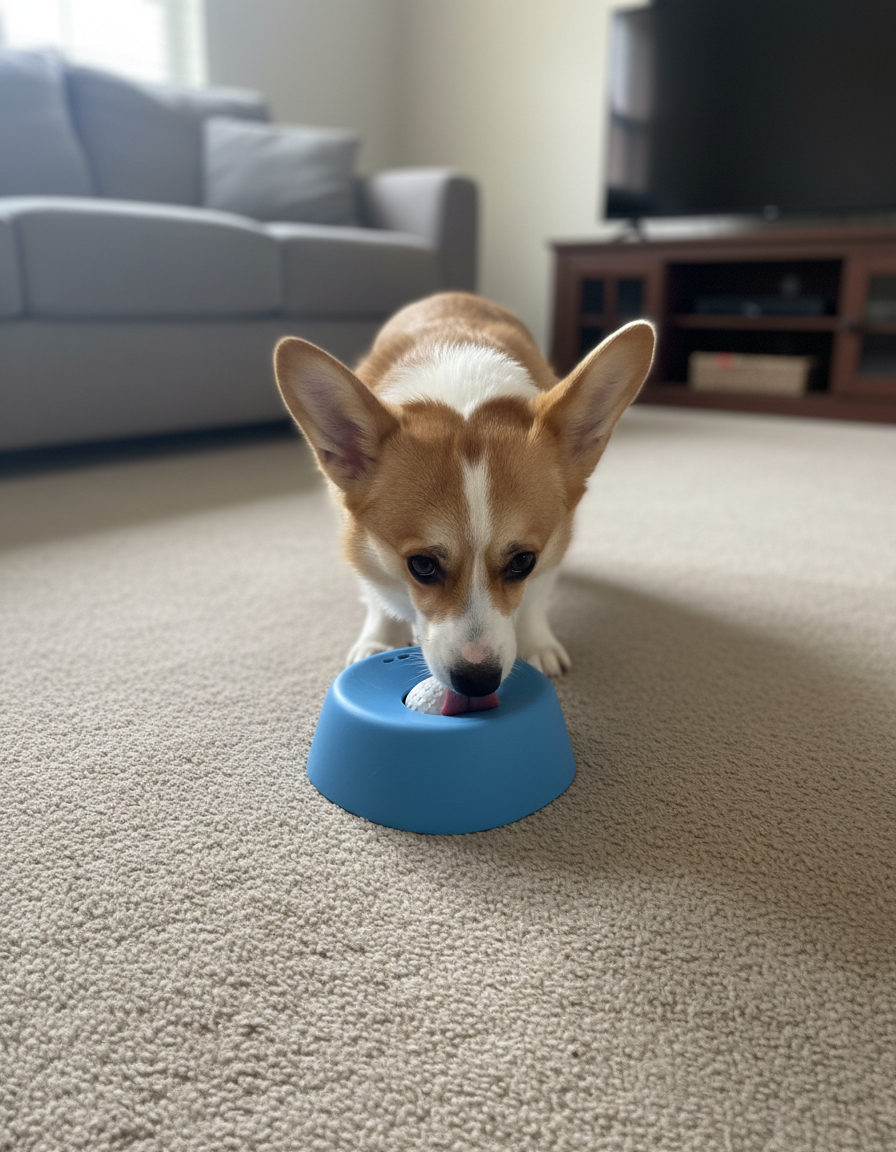 Corgi using SlowBowl